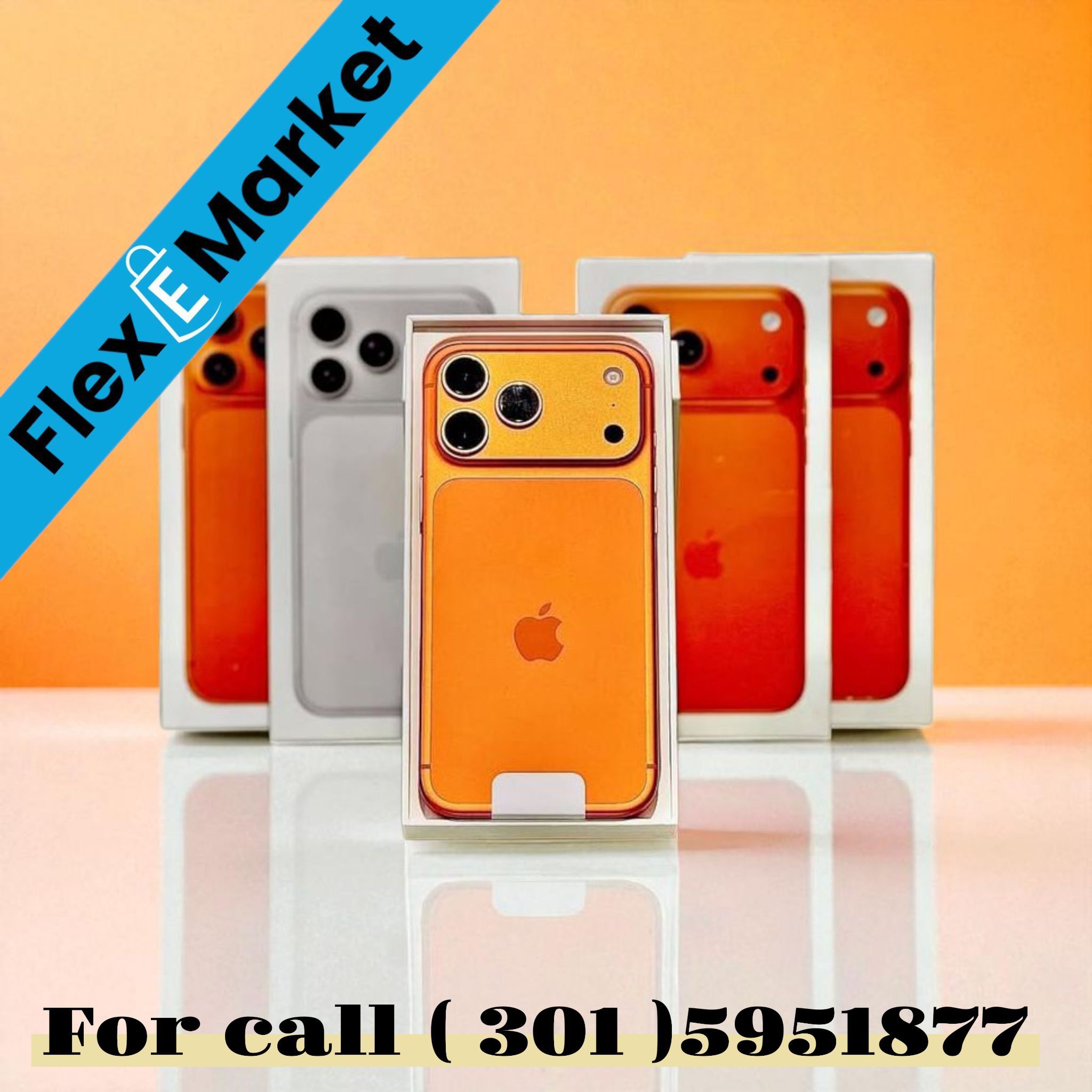 iPhone 17 Pro Max 256GB Unlocked Brand new Sealed | FlexEmarket Hot Deal ( Ask for the Price )