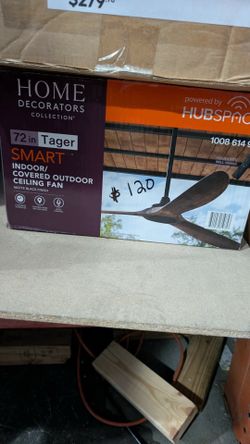 72in Smart Ceiling Fan - Tager