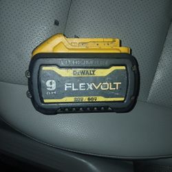 Dewalt FlexVolt 20v / 60v 9AH