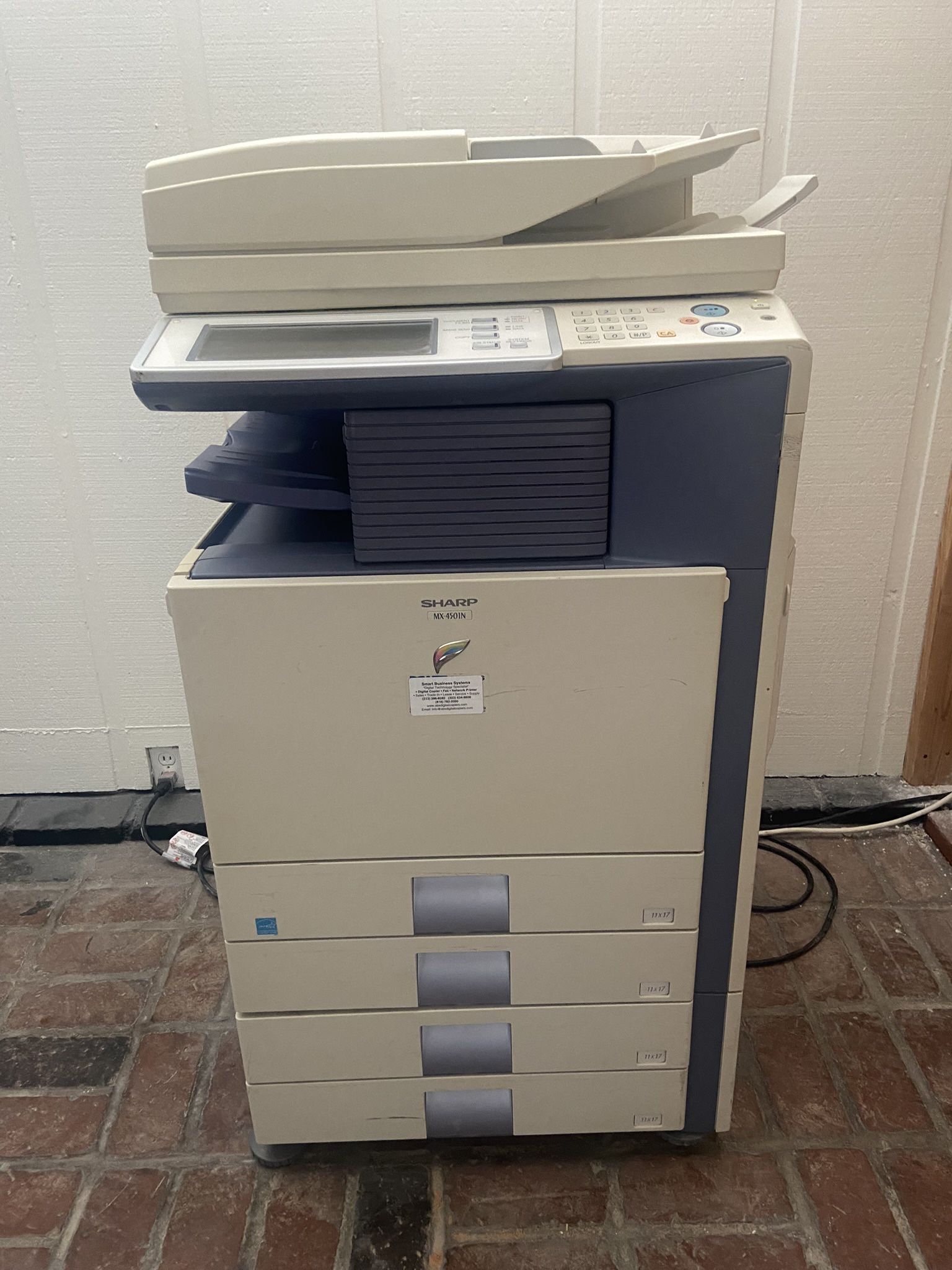 Sharp MX-4501N Printer / Copy Machine / fax