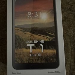 Cloud “Sunshine” T1Elite 8in HD Tablet (Brand New In Box )