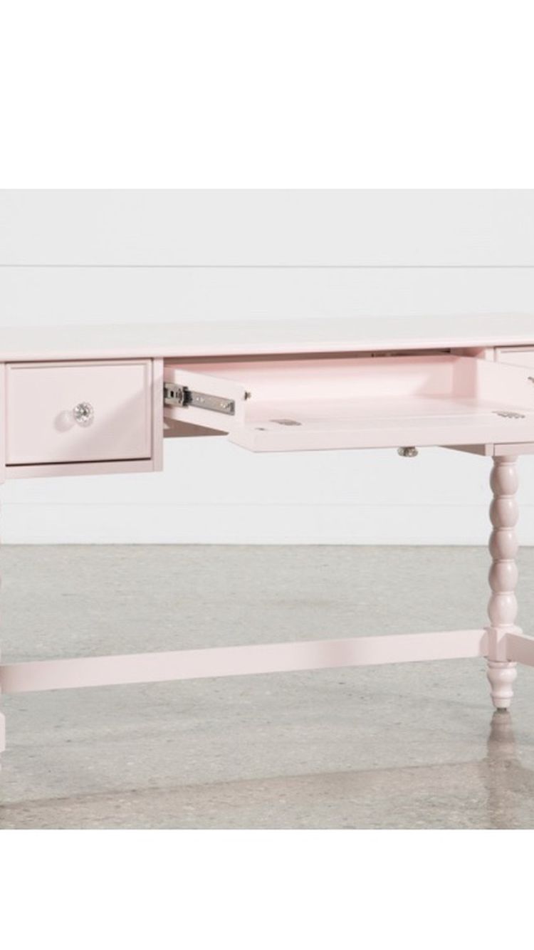 Pink Desk With Usb