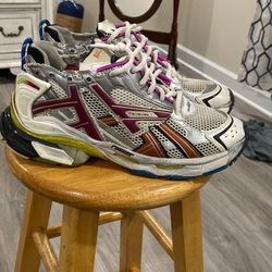 Balenciaga Runner Sneaker 'Grey Multi-Color'