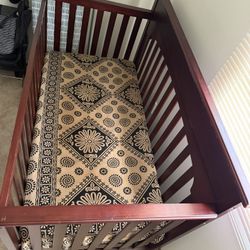 Free And Self Pick Up, 3 In 1 Baby Crib Along With Mattress