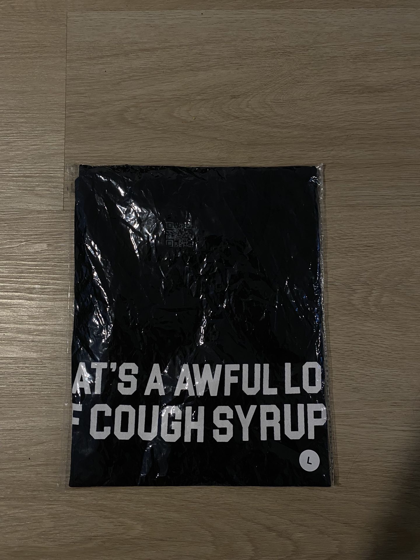 That’s A Awful Lot Of Cough Syrup Shirt Size Large Color Black
