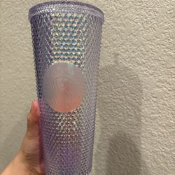 Starbucks Summer 2023 Unicorn Silver Bling Studded Tumbler Venti 24oz (NEW)