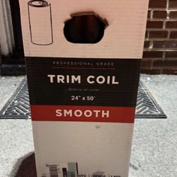 Spectra Pro Select 24 in. x 50 ft. Black/White Aluminum Trim Coil