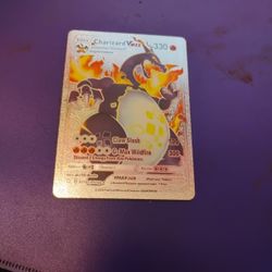 Charizard Vmax  Silver Foil Collectors Card 