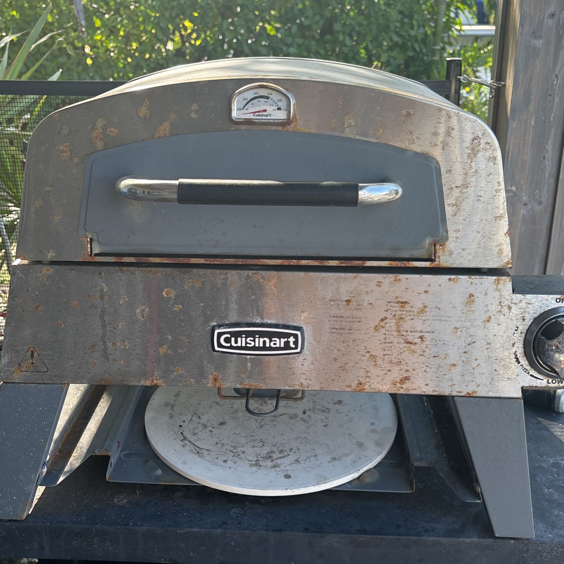 Cuisinart Pizza/grill