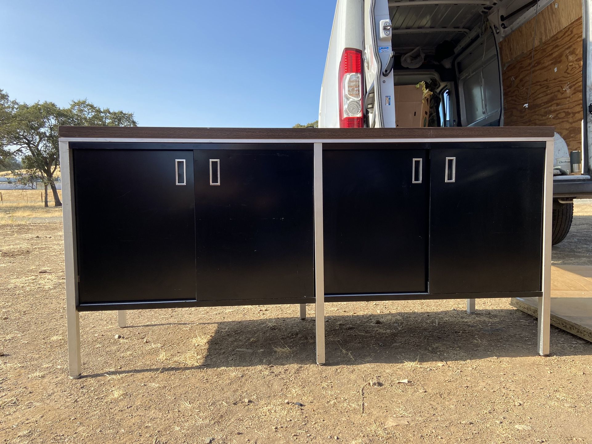 Steelcase Style Vintage Mid Century Credenza