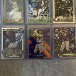 2025 Topps Cosmic Chrome Luisangel Acuna Rookie Card Lot New York Mets