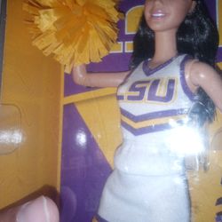 LSU Barbie Doll