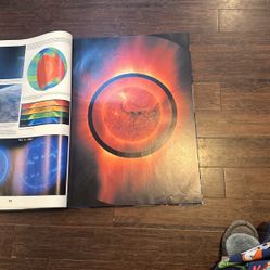 Giant Book With Amazing Pictures Of Space
