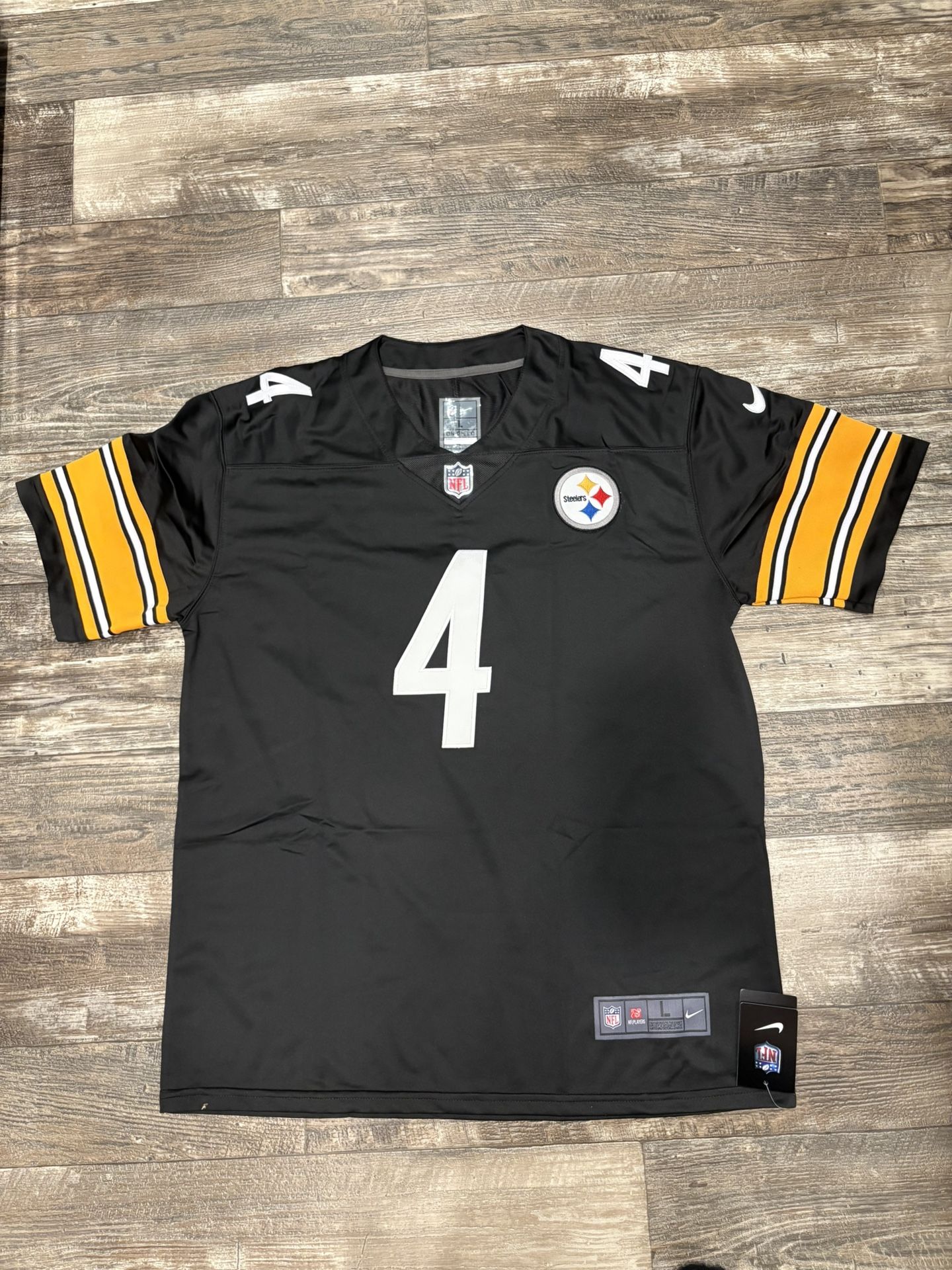SHIPPING ONLY DK Metcalf (all Sizes) black Pittsburgh Steelers football jersey SHIPPING ONLY