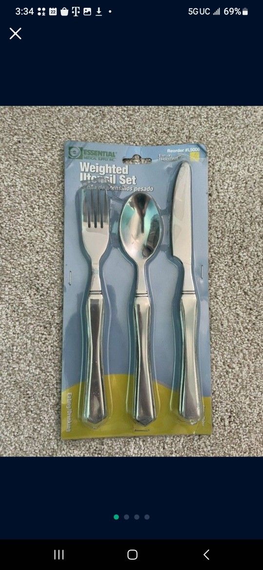 Weighted Silverware