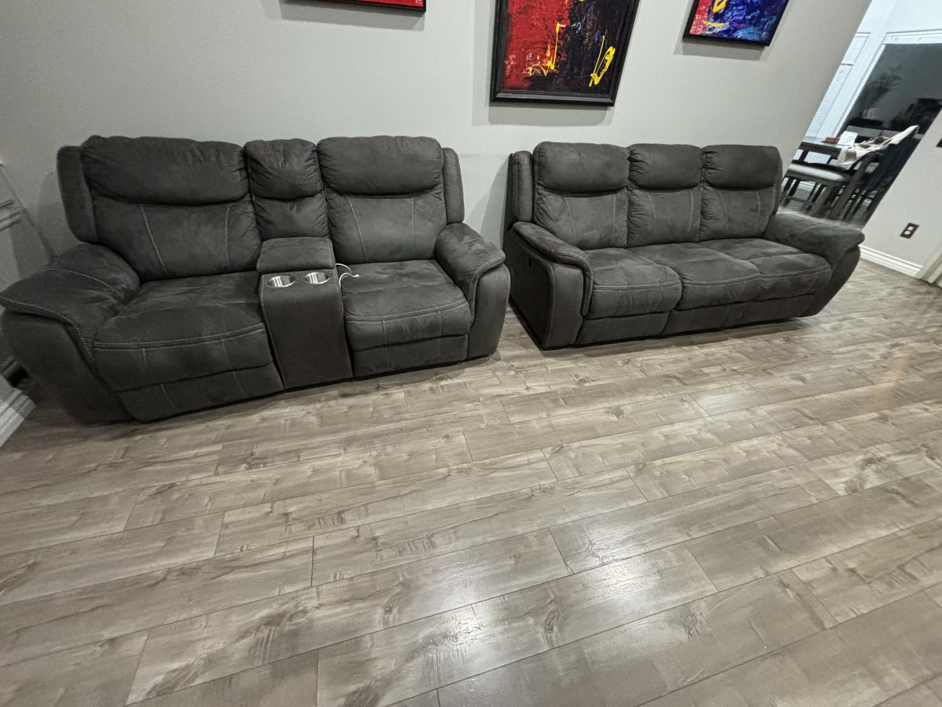 Recliner Couch Set (6 People) 