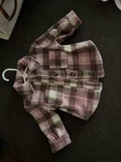 Baby Girl Flannel Jacket