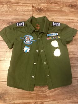 Disney brand "Dusty" short sleeve shirt Size2/3
