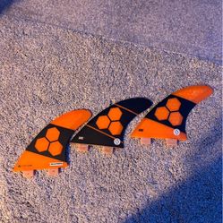 FCS AM2 CoreLite Thruster Fins – Medium