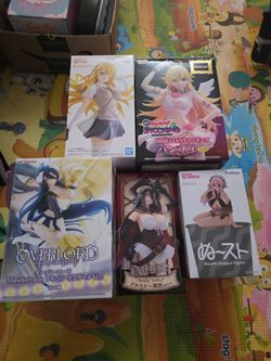 Anime figurines