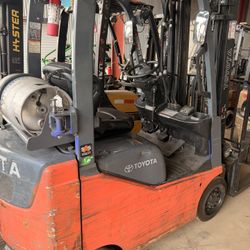 Toyota Forklift 3000 Pound Capacity