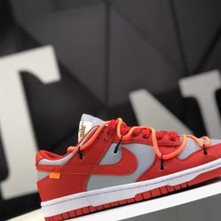 Nike Dunk Low Off White University Red 15