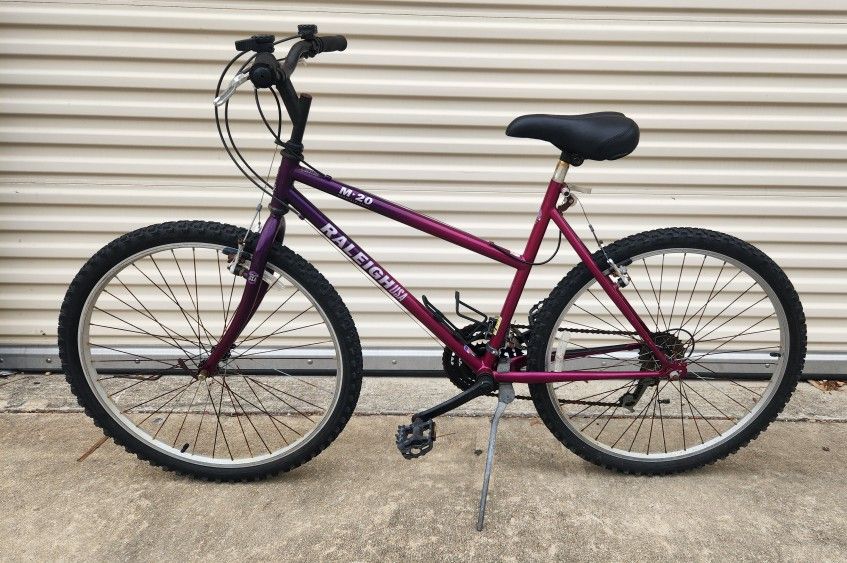 Vintage 26" Raleigh M-20 Mountain Bicycle Bike, All Gears Work, Overall Pretty Good Condition