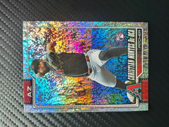2026 Topps Series 2 - Christian Montes De Oca - Sandglitter Foil RC