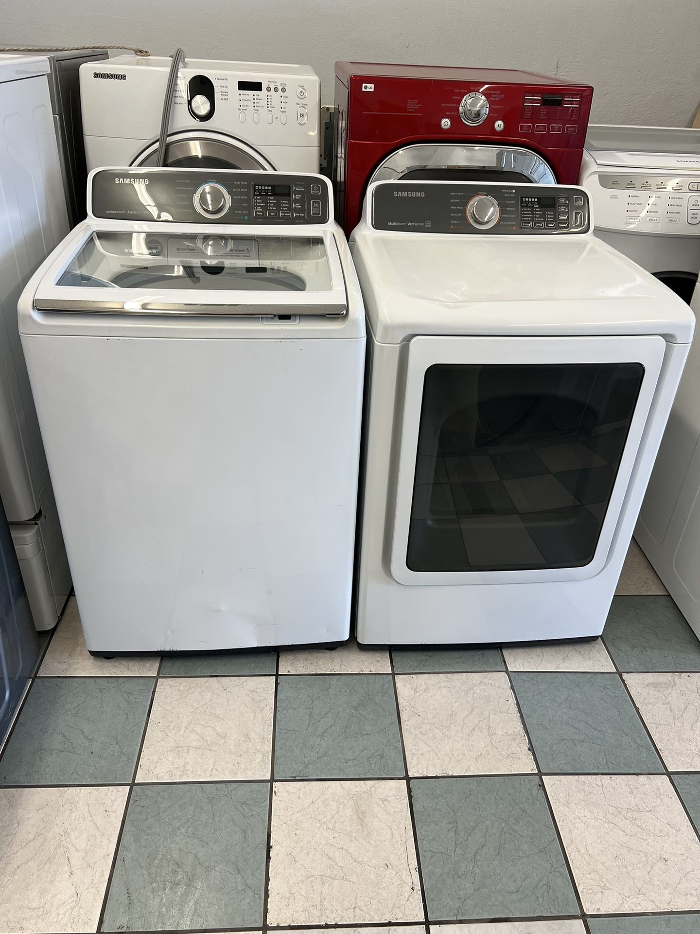 Samsung Washer And Dryer Set( Delivery Available (