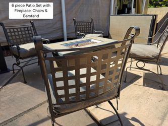 Outdoor Firepit and Chairs