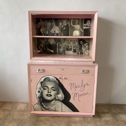 Marilyn Monroe Cabinet and Bookshelf 