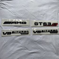 Mercedes-Benz AMG GT63 S V8 BITURBO 4MATIC+ emblems