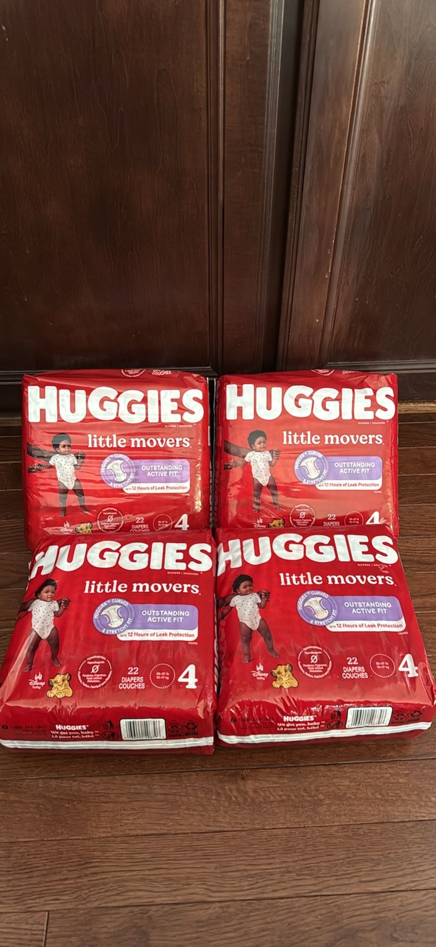 Huggies size 4 bundle sale 4 for $28