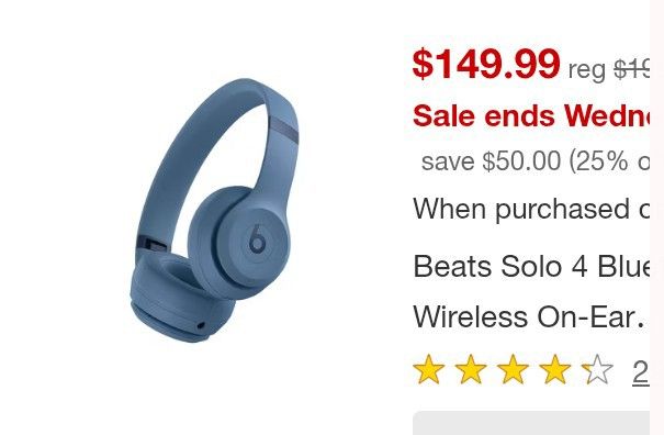 Beats Solo 4 Headphones
