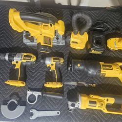 DEWALT 6 TOOL 18 VOLT COMBO KIT