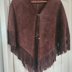 Leather Cape-Vintage