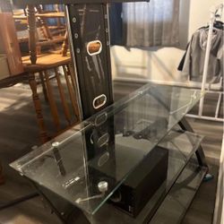 Glass Tv Stand 