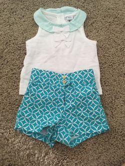 Jeanie and Jack 2 piece outfit new with tags