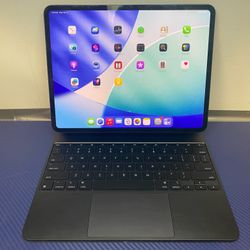 Apple 13" iPad Pro M4 Wi-Fi + Cellular 256GB with OLED with Magic Keyboard