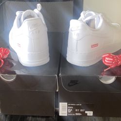 Nike Supreme Air Force One Low White Deadstock 