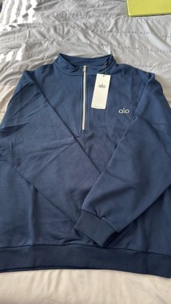 Navy blue Alo quarter zip