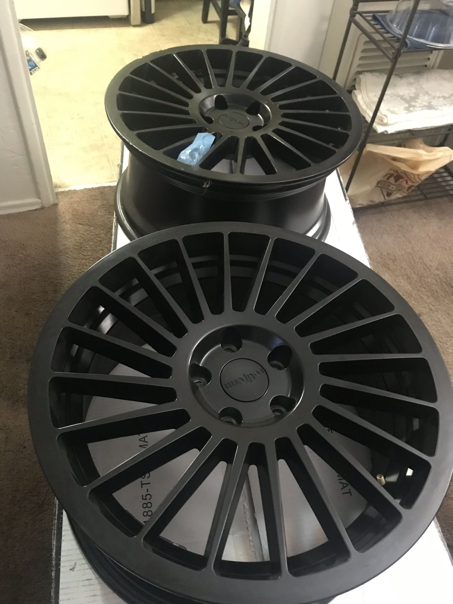 TSW turbina rims (Matte Black)