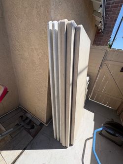 Plastics folding tables