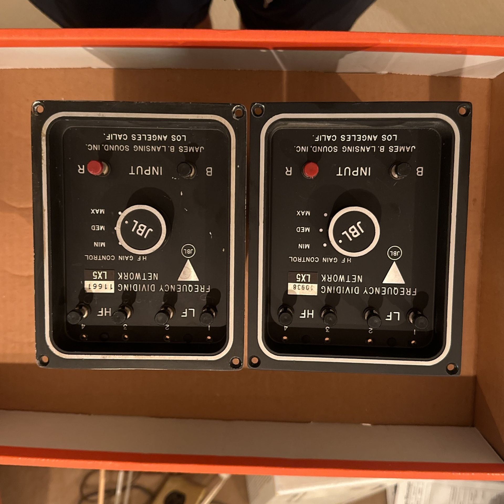 JBL Frequency Dividing Network
