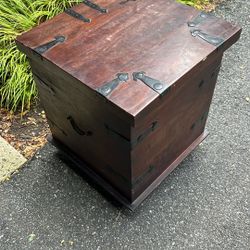 🏴‍☠️rustic Table / Slider Container Chest🐔