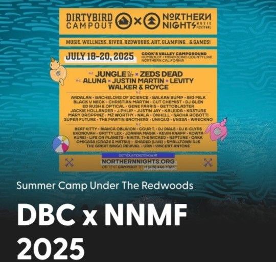 DirtyBird x Northern Nights VIP| Camping