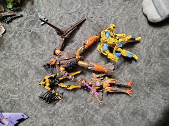 Transformers War for Cybertron bundle, Dinobot, Cheetor, Airrazor, blackarachnia