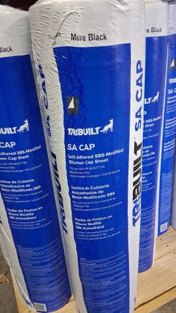 14-17 ,26 Black Moire Black CAP dhered SBS-Modified nen Cap Sheet e with TRI-BUILT® SA ranes Only oximate Coverage l One (1) Square ámina de Cubierta 
