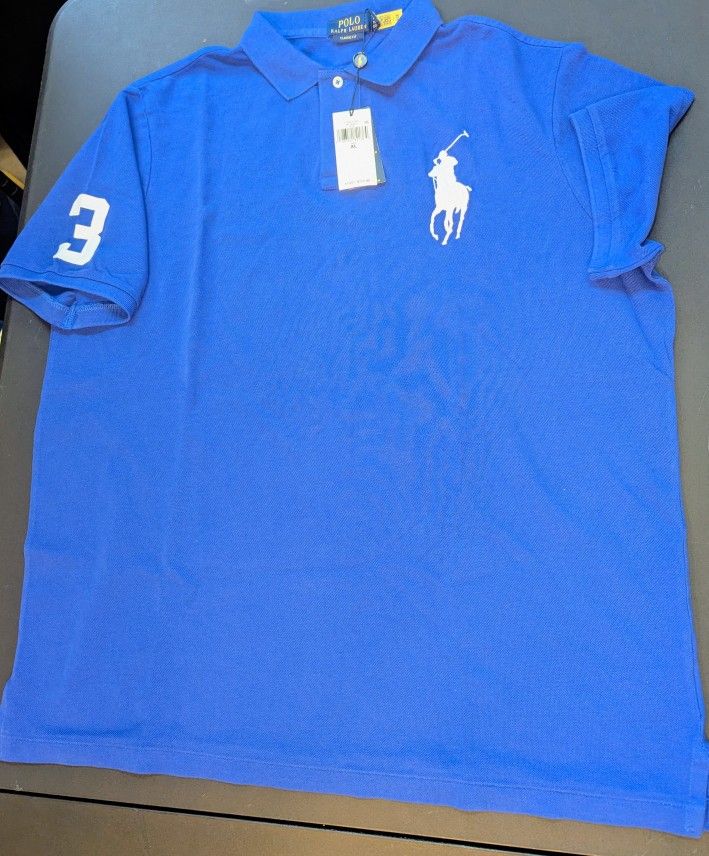 New men's polo Xlarge short sleeve shirt