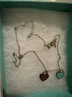 Tiffany & Co. Double Mini Heart Pendant